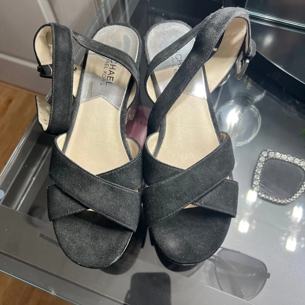 Michael Kors Ariel Platform Wedge Sandal